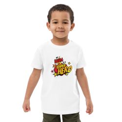 Superhero Mum Organic cotton kids t-shirt