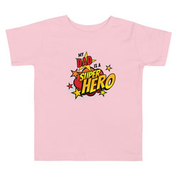 Superhero Dad Toddler Short Sleeve Tee