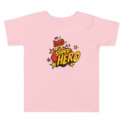Superhero Dad Toddler Short Sleeve Tee