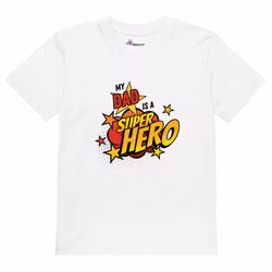 Superhero Dad Organic cotton kids t-shirt
