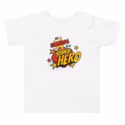 Superhero Grandpa Toddler Short Sleeve Tee
