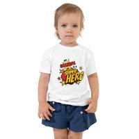 Superhero Grandpa Toddler Short Sleeve Tee