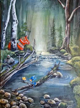 Triangeldrama i Dalaskogen