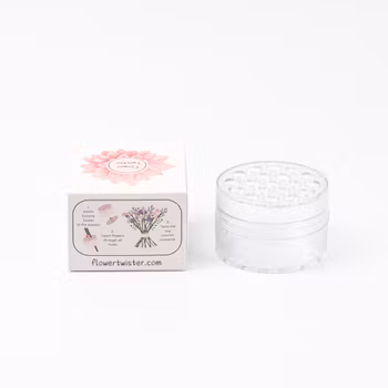 Flower Twister Clear Frosted - 24 pack