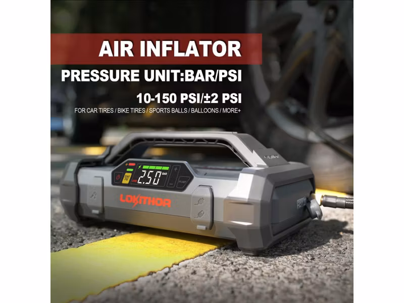 Startbooster/Starthjälp 2000A 12V 74Wh