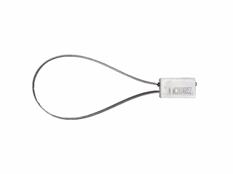 Vajerplomb till inbyggnadslåda - Mini Cable Lock