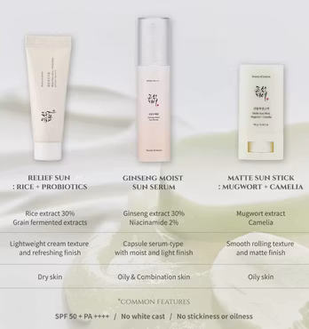 Beauty Of Joseon - Matte Sun Stick: Mugwort + Camelia 18 g