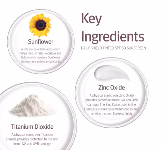 Epionce - Daily Shield Tinted SPF 50ml