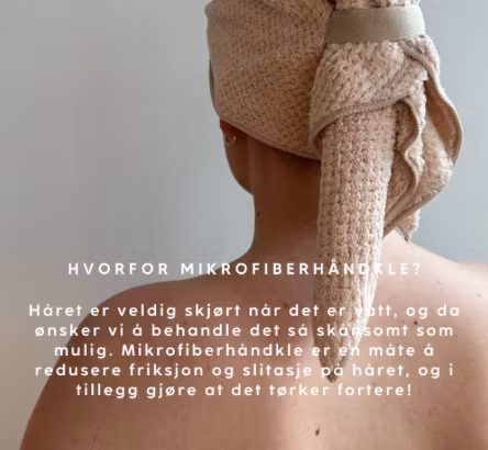 HARAH BEAUTY - Hair towel - hår håndkle