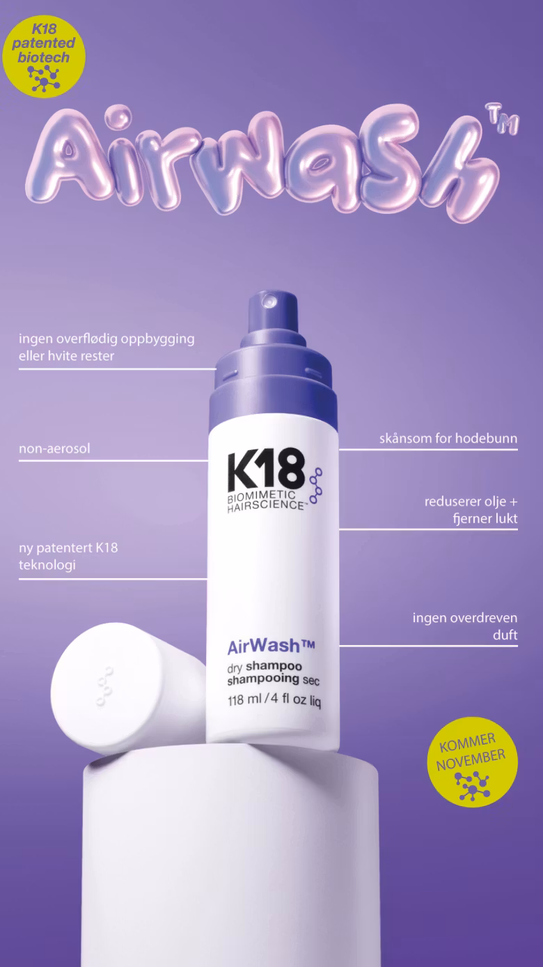 K18 - AirWash™ Tørrsjampo