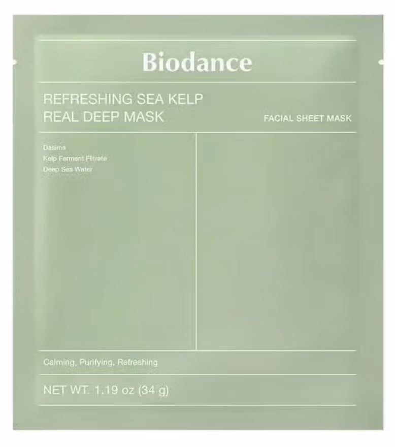 Biodance - Refreshing Sea Kelp Mask 1 stk