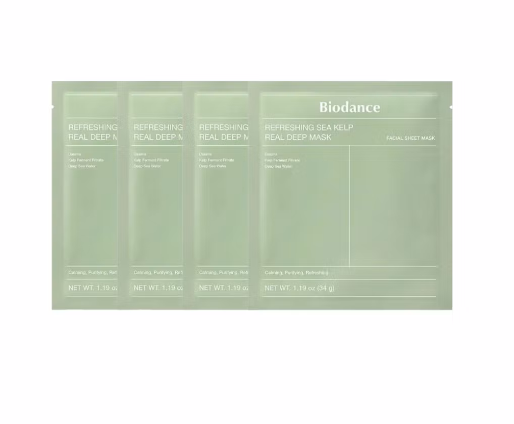 Biodance - Refreshing Sea Kelp - Mask 4 PK