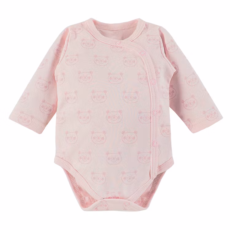 Rosa body med smart knäppning - Big Bear