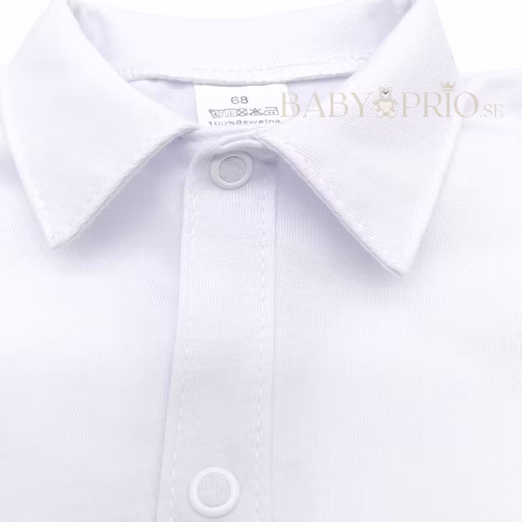 Fynd - Saknar originalförpackning - Nyskick - Vit (moon white) body bomullsskjorta - Ellegance