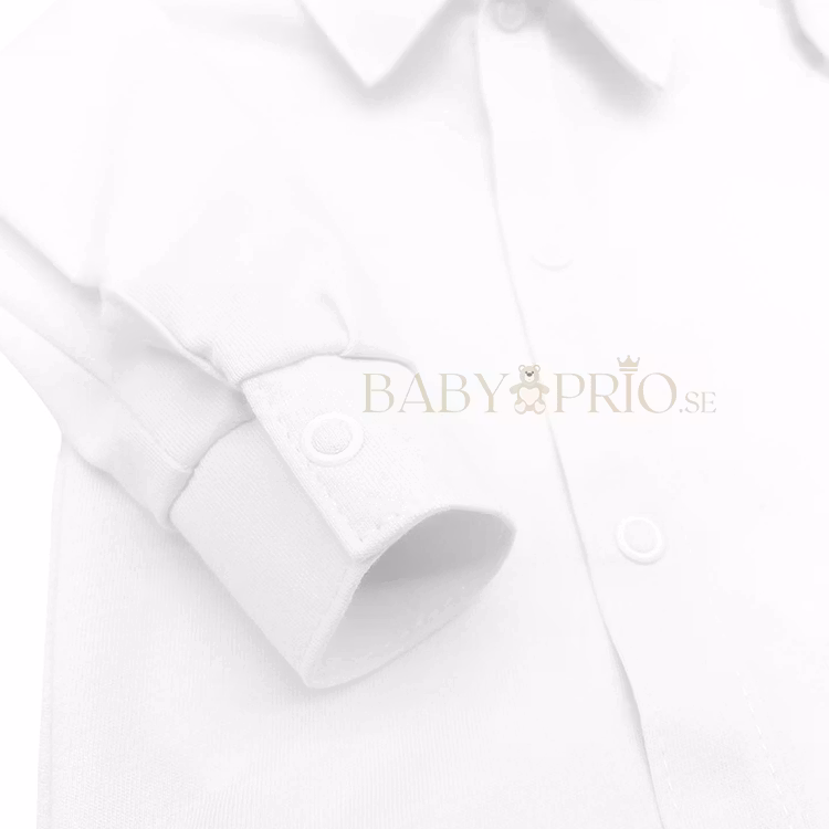 Fynd - Saknar originalförpackning - Nyskick - Vit (moon white) body bomullsskjorta - Ellegance