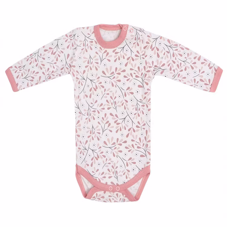 Blommig långärmad body - Tokyo