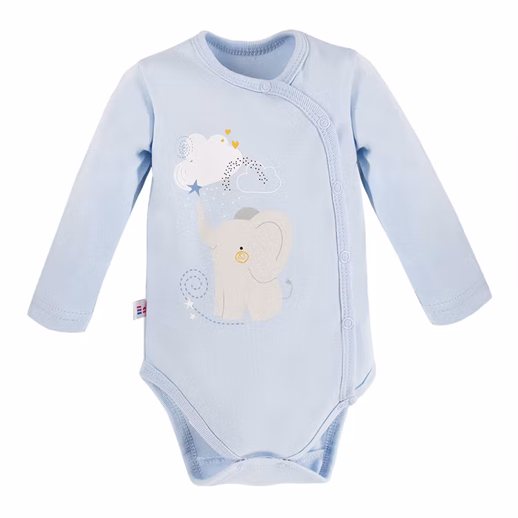 Blå body från kollektionen Baby Mellow