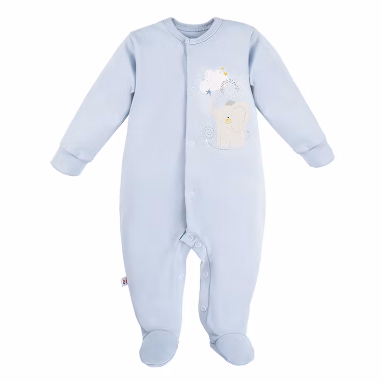 Blå sparkdräkt - Baby Mellow