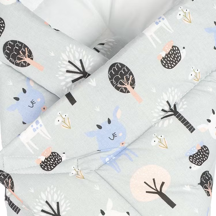 Mönster av babykuvert med söta hjortar från kollektionen Cute Deer
