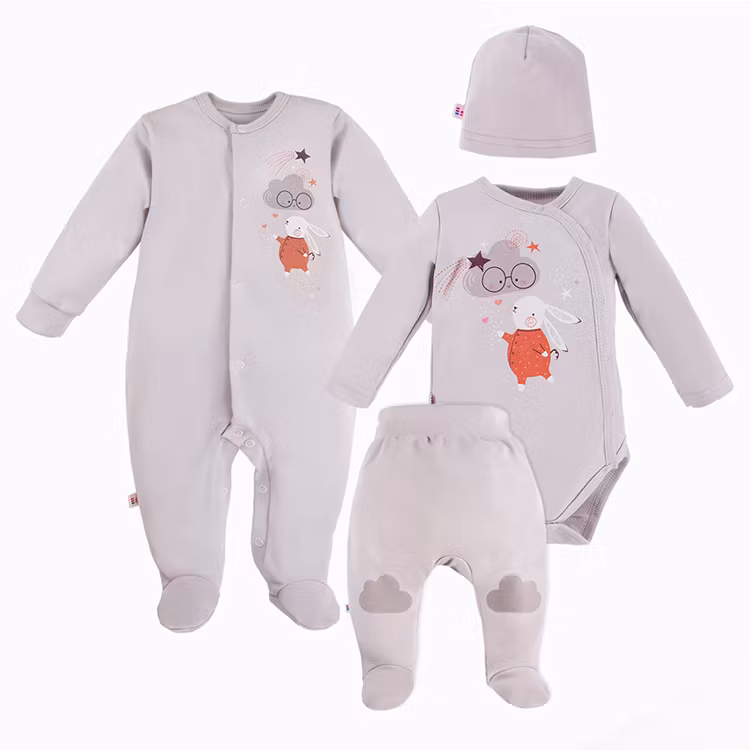 Grå - startpaket - 4 delar - Baby Mellow