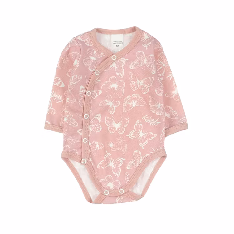 Rosa body med fjärilsmönster - Butterflies