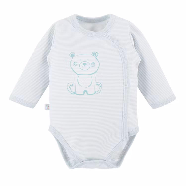 Mintgrön body med söt nalle - Big Bear