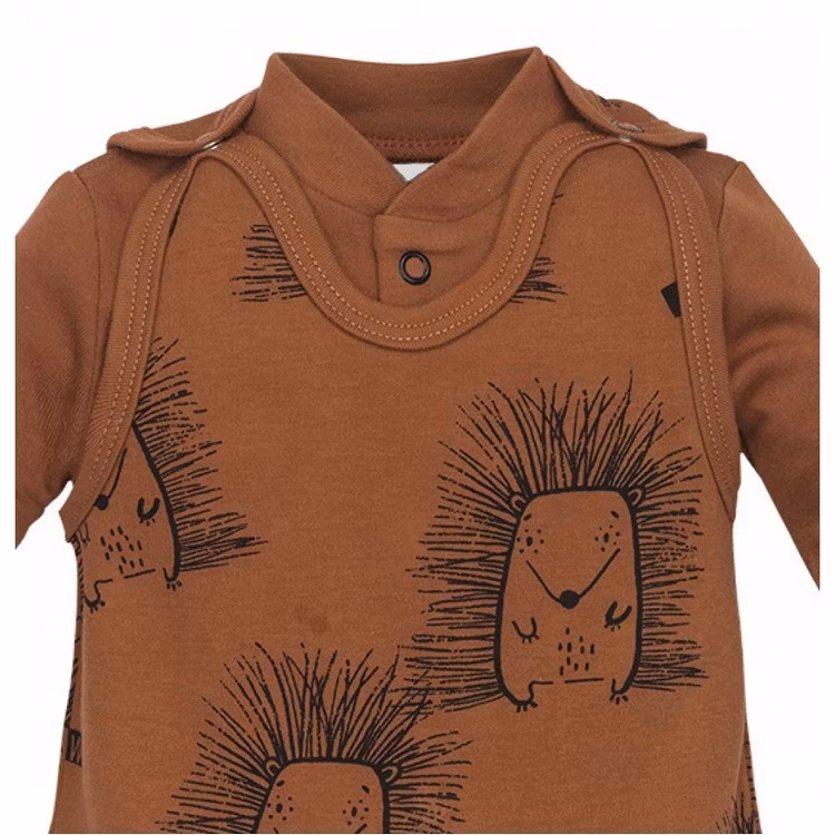 Krage på tröja med igelkottar - Hedgehog