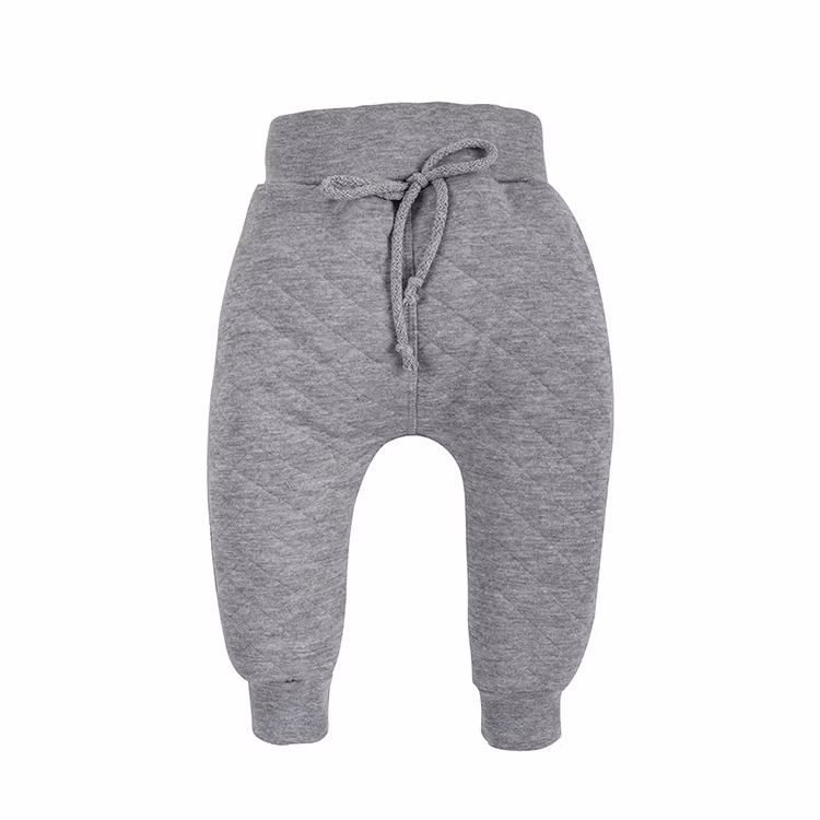 Grå Quiltad Sweatshirt byxa - William