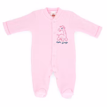 Baby thermofrotté Sparkdräkt - Rosa