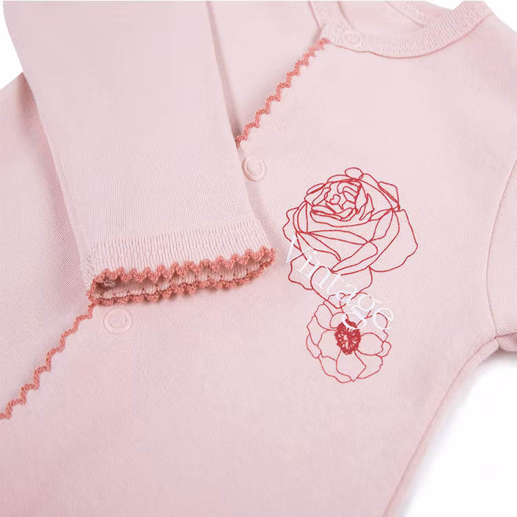 Motiv av rosa sparkdräkt - Vintage