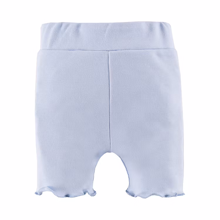 Set i 3 delar - Blommig blus, blå leggins & hårband - Botanic