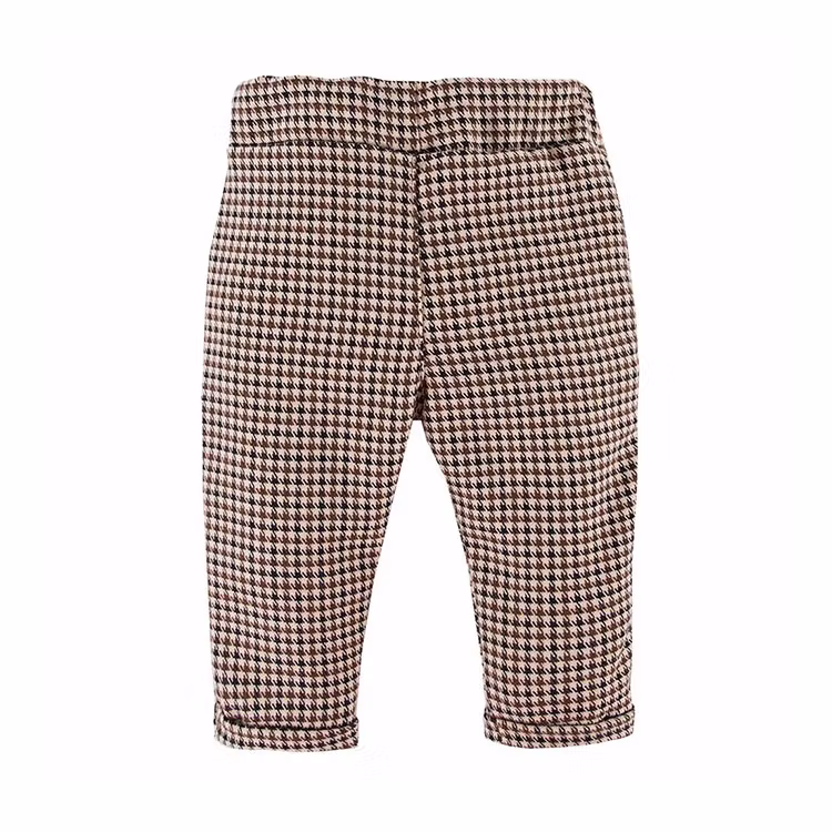 Dogtooth beige/brown byxa - Ceremony