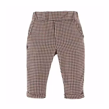 Dogtooth beige/brown byxa - Ceremony