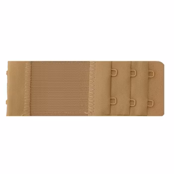 Bh förlängare elastisk beige 2 hakar / hyskor