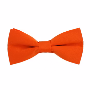 Kostymfluga enkelfärgad orange (för vuxna)
