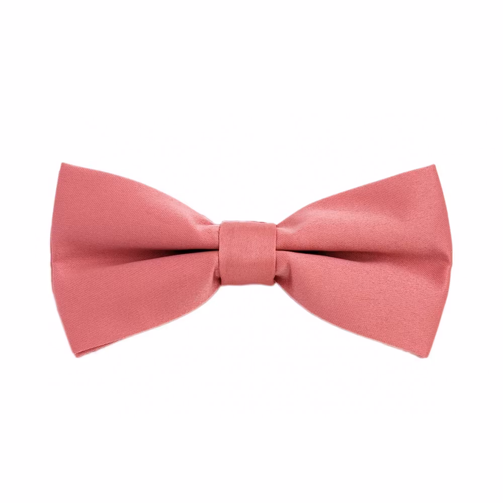 Kostymfluga enkelfärgad rosa (för vuxna)