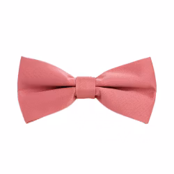 Kostymfluga enkelfärgad rosa (för vuxna)
