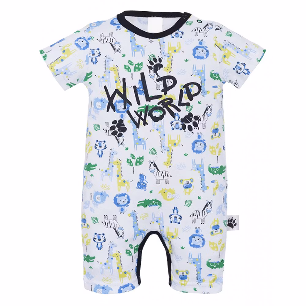 Kortärmad Jumpsuit