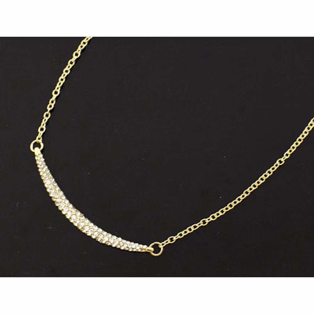 Exklusivt halsband guldigt