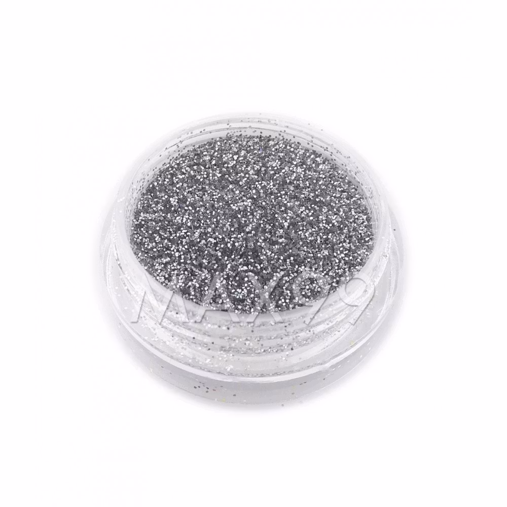 6-pack finkornigt glitter