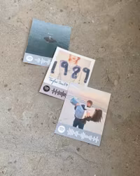 Spotify-kod klistermärke