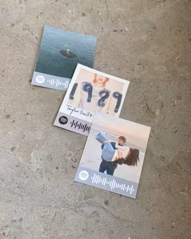 Spotify-kod klistermärke
