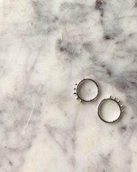 Spiked Dots - ring med silverkulor i återvunnet silver