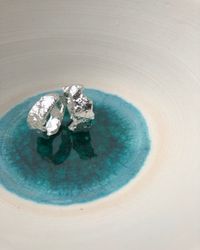 Molten - handgjord ring av återvunnet silver