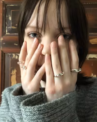 Twist - handtillverkad ring i återvunnet silver