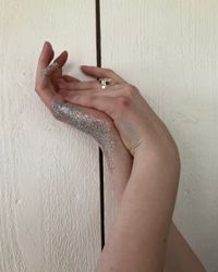 Open Large - handgjord ring i silver