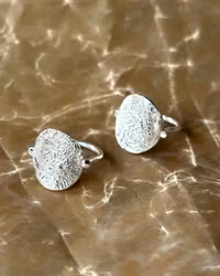 Old Moon - handtillverkad ring i återvunnet silver