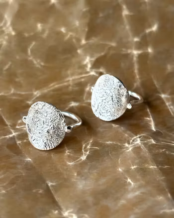 Old Moon - handtillverkad ring i återvunnet silver