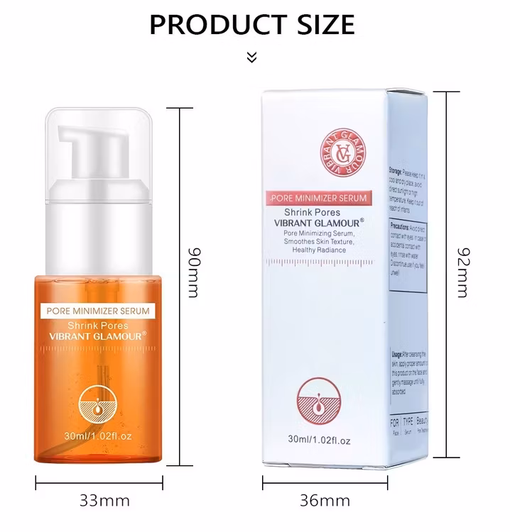 Pore minimizer serum