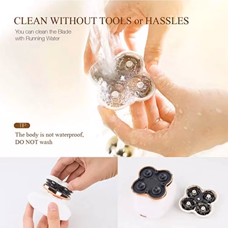 Epilator med LED- lampa